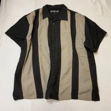S/S 스티브&발리 레이온 혼방 반팔 셔츠 XL