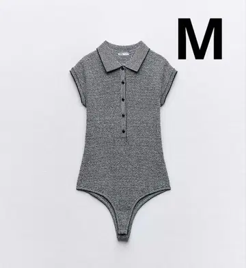 [ 새상품 미사용품 ] ZARA 바디 수트 컷워크 바디 수트