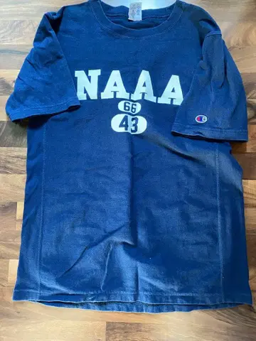 Champion Reverse Weave T셔츠 XL 네이비 NAAA