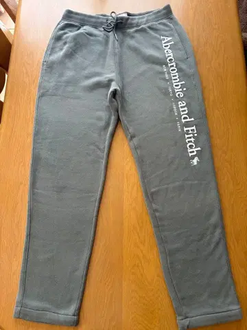 [ 자수 로고 ] Abercrombie and Fitch 스웨트 팬츠 M