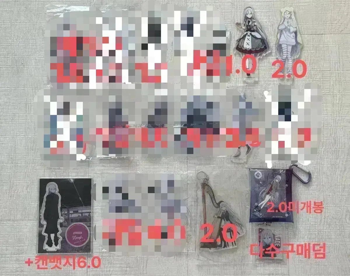 프세카 요이사키 카나데 희귀 아크릴 스탠드 대량판매 양도