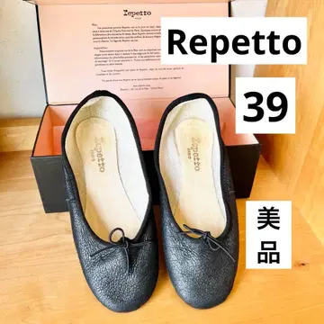 레페토 Repetto 발레 슈즈 룸슈즈 블랙 39 블랙