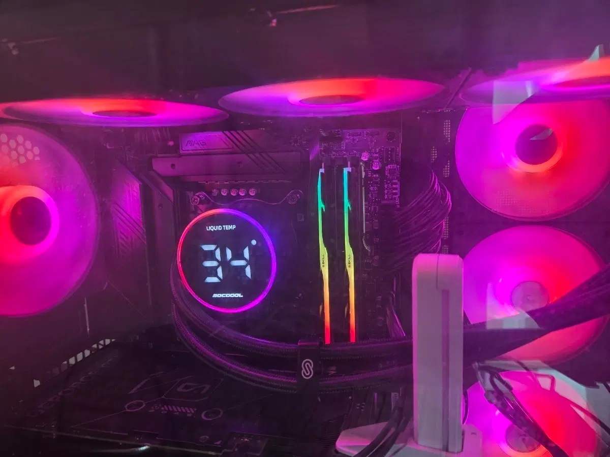 13900ks+msi z790 mag 토마호크 wifi atx 보드셋