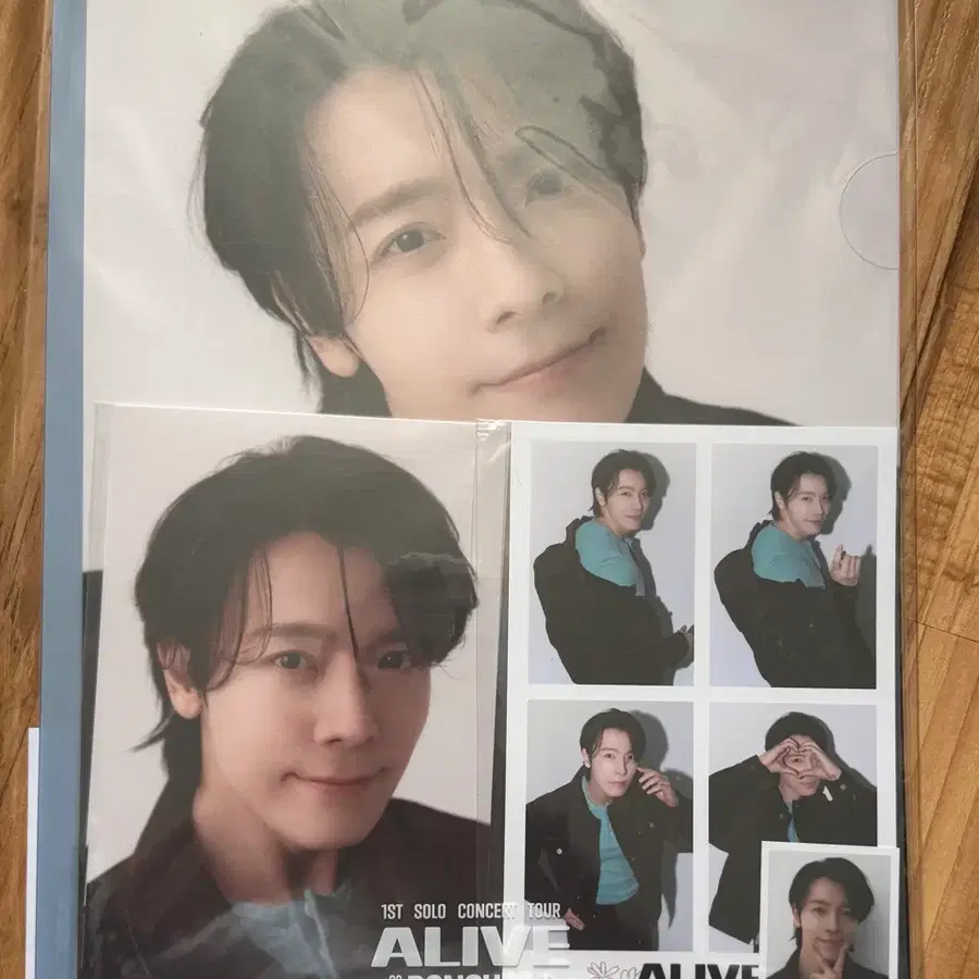 미개봉) 슈퍼주니어 동해 콘서트 엠디 포토 세트 증사 포스터 엽서