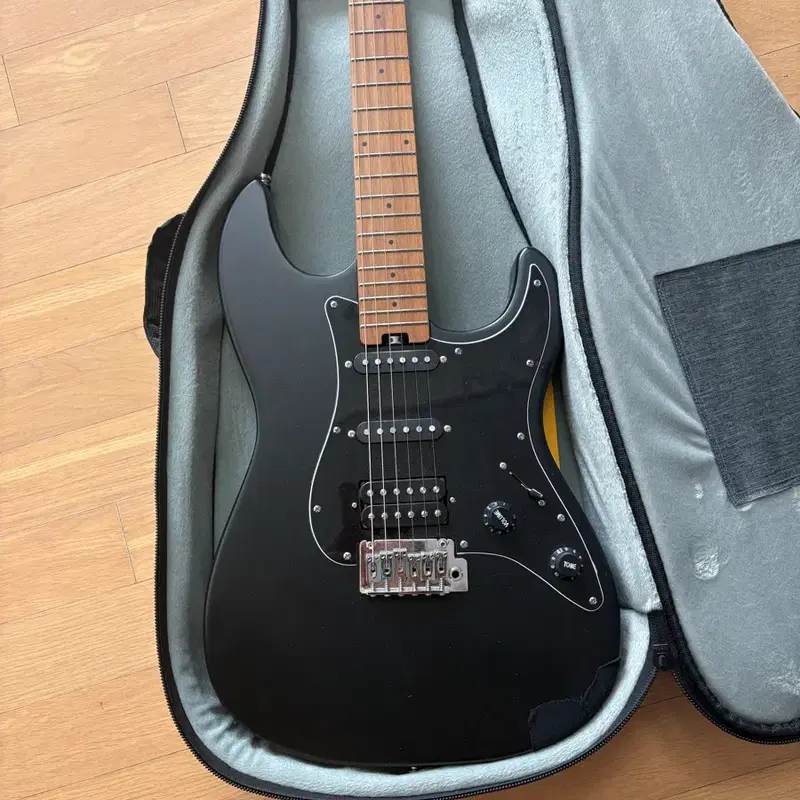 헥스 E300 일렉기타 블랙(오렌지 앰프 포함)