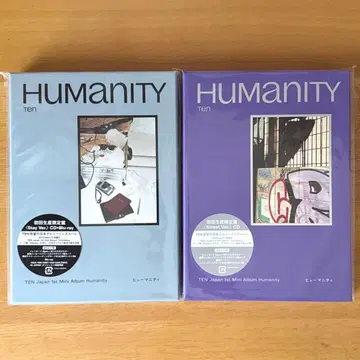 미개봉 새상품 WayV TEN 텐 솔로 Humanity 2종 세트 3