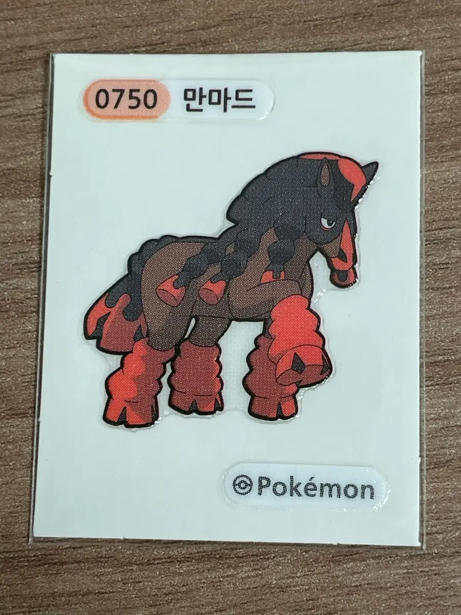 포켓몬 띠부씰 만마드