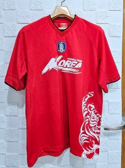 (O)대한민국 축구 국가대표팀 호랑이 티셔츠 M