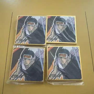 NARUTO 우치하 오비토 콩가샤 미니 색지 4종