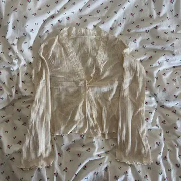 가디건 레이스 헤이세이 y2k 00s 리즈리사계 모리걸 페어리