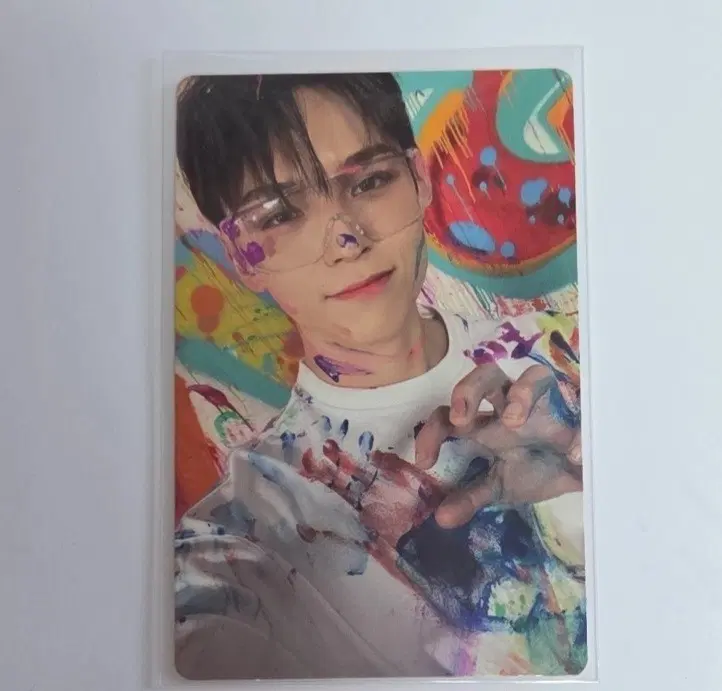 세븐틴 face the sun HOT 버논 포토카드