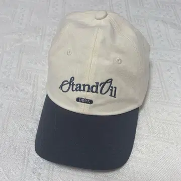 StandOil 야구 모자 아이보리 x 네이비