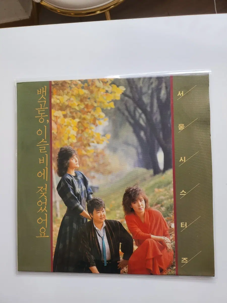서울 시스터즈 뱃고동, 이슬비에 젖었어요 LP / EX+
