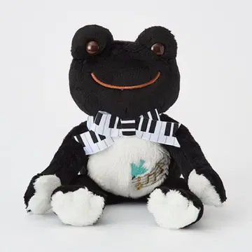 개구리 피클스 뮤직 빈 인형 봉제 인형 블랙 블랙