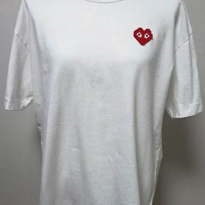 XL)꼼데가르송 X 인베이더 픽셀와펜 AZ T322