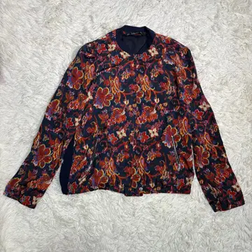 Zara Trafaluc 꽃무늬 봄버 자켓 L 냉방병 예방
