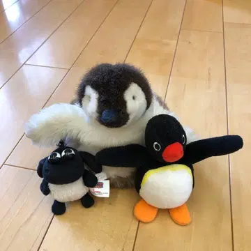 봉제 인형 3종 세트 펭귄 숀더쉽