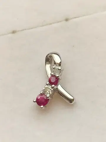14k WG 목걸이 탑