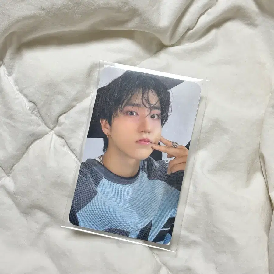 스키즈 한지성 리얼터치 포카