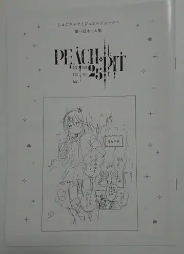 [ 5일 한정 가격 인하 ] PEACH-PIT전 슈고캬라 제1화 네임집