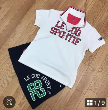 르꼬끄 스포르티브 골프웨어 상하의 세트