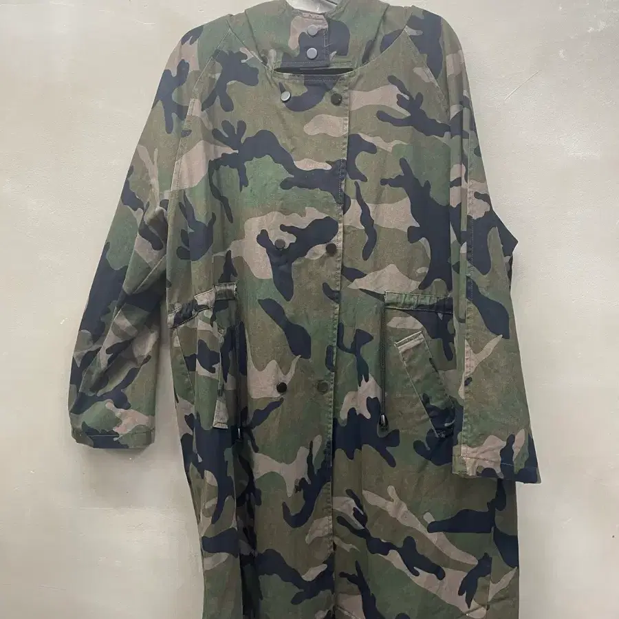 카모플라주 패턴 셔츠 자켓
