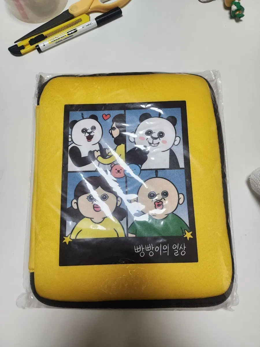 빵빵이 태블릿 파우치