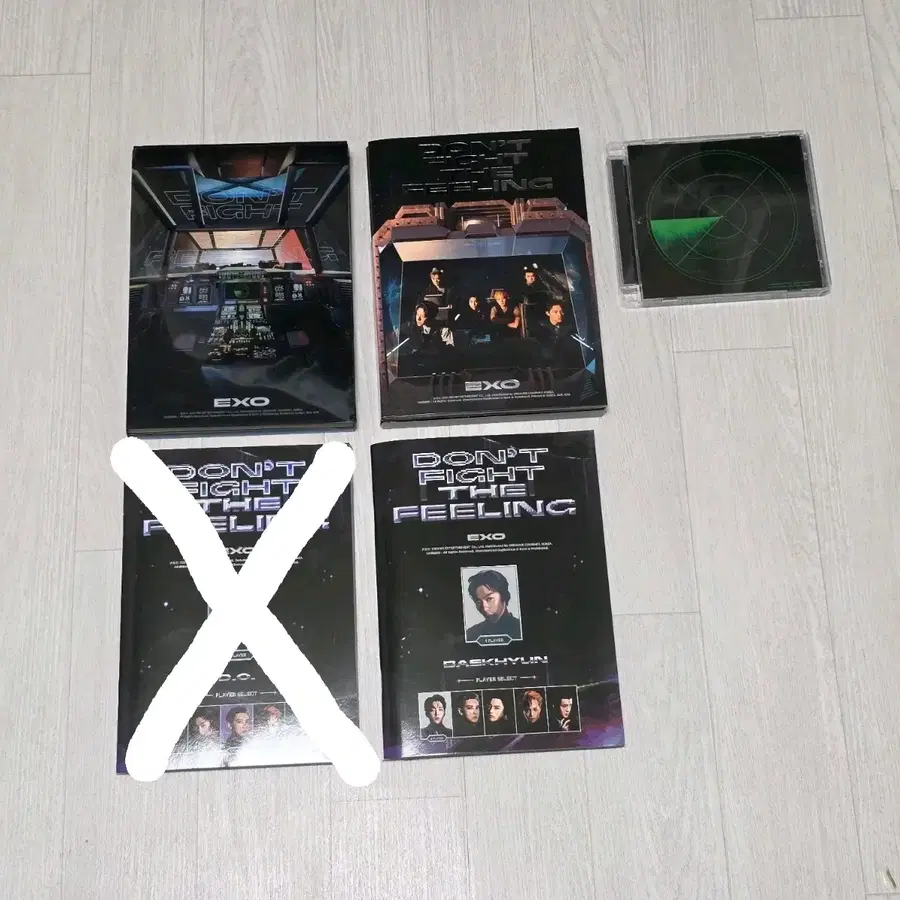 엑소 앨범 일괄판매 돈파이트필링 돈파필 don't (포카X)