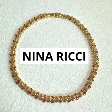 NINA RICCI 빈티지 니나리치 목걸이 초커 골드