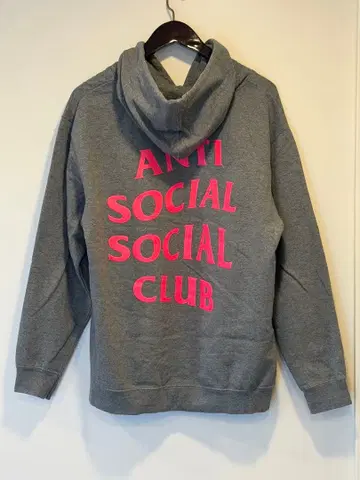 Anti Social Social Club 후드티 그레이 M