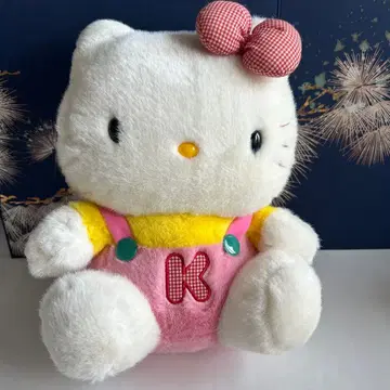 당시물 레어템 헬로키티 레트로 Hello Kitty 봉제 인형