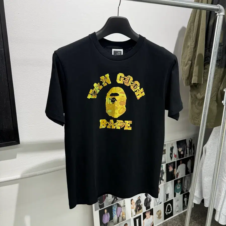 [M] bape x van gogh museum tee