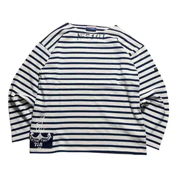 SAINT JAMES 보더 롱T