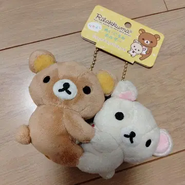 다정함 봉제 인형 홀더 리락쿠마 코리락쿠마 키링 봉제 인형
