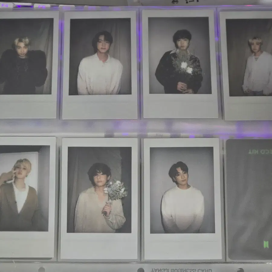 [S급]  BTS 데코키트 폴라로이드 방탄 포카 지민 뷔 정국 포토카드