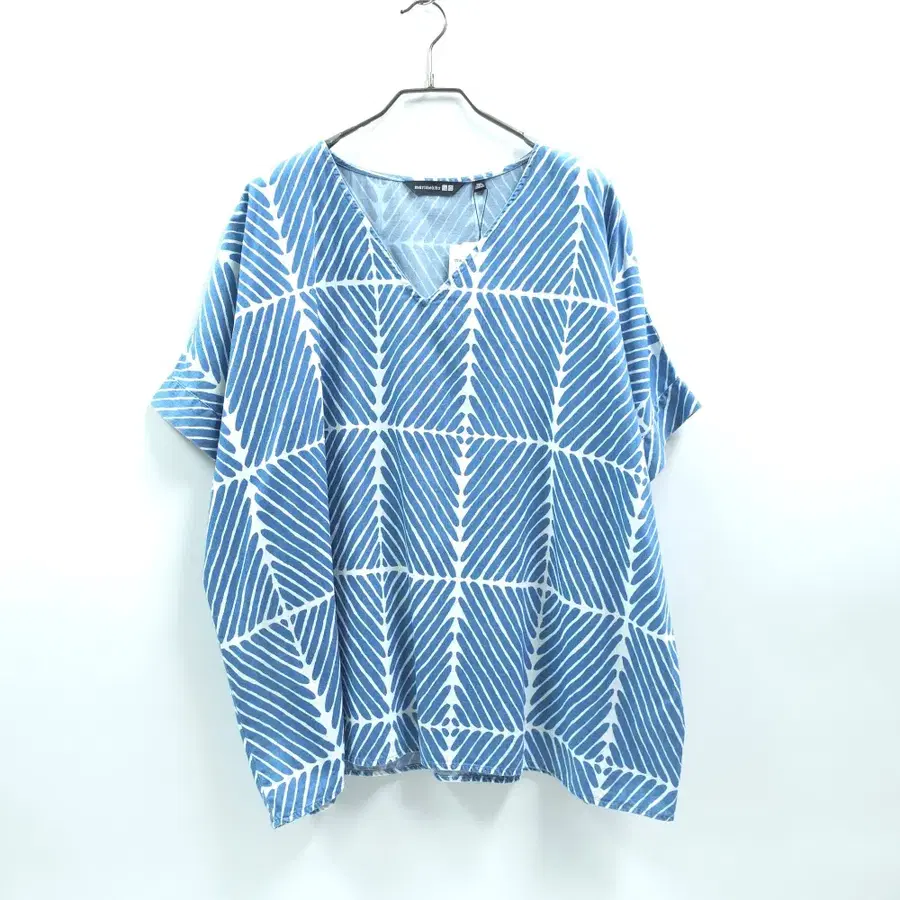 UNIQLO X MARIMEKKO 유니클로 마리메코 데님블라우스 C558