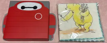 도쿄 디즈니 리조트 베이맥스 미니 타월 곰돌이 푸 손수건