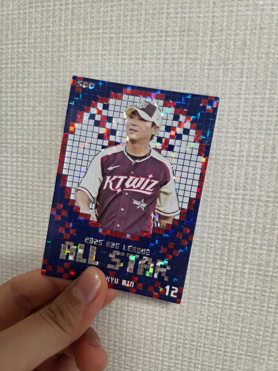 2025 KBO 크보카드 KT위즈 우규민 올스타 카드