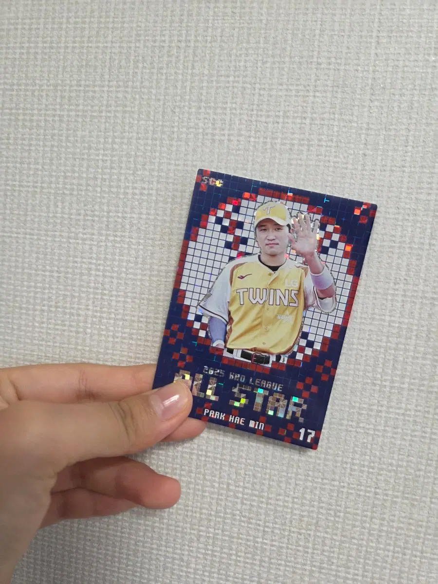 2025 KBO 크보카드 LG트윈스 박해민 올스타 카드