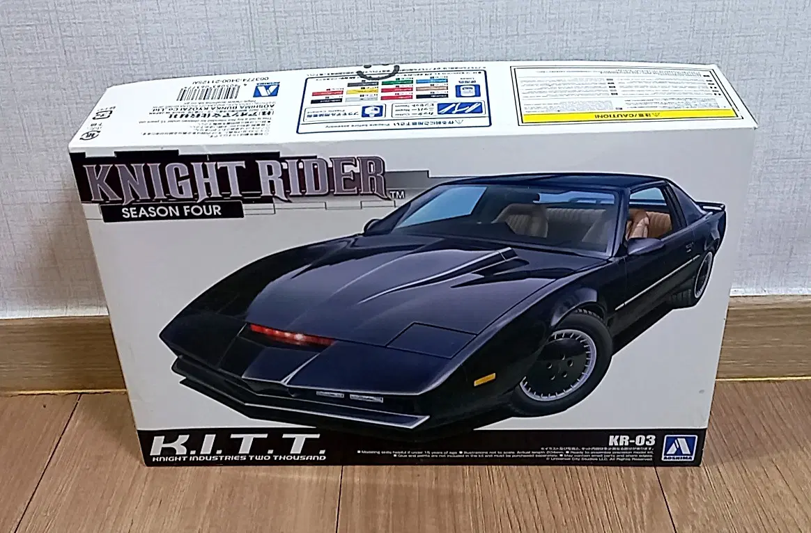 아오시마 1/24 나이트 라이더 K.I.T.T. 시즌4 프라모델 전격Z작전 AOSHIMA