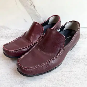 REGAL 슬립온 드라이빙 슈즈 56HR 24cm 버건디