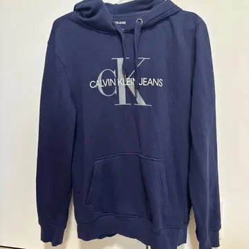 Calvin Klein Jeans 후드티 네이비 XS