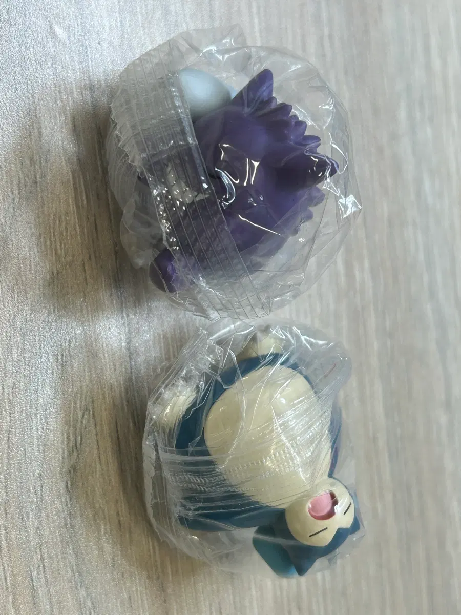 포켓몬 몬스터볼 음료수 피규어 팬텀 잠만보