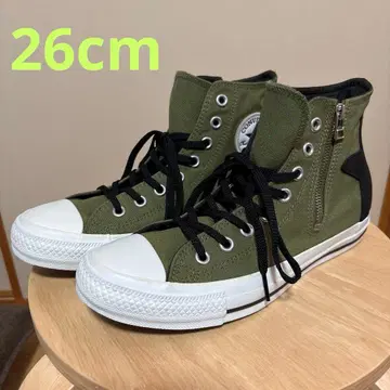 컨버스 ALL STAR 다크 그린 하이컷 스니커즈