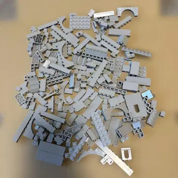 LEGO 7946 킹덤 레고 라이트 그레이 블록 부품 묶음 판매