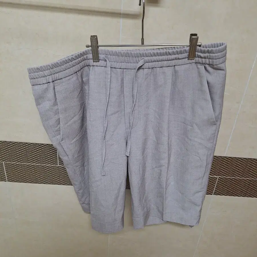 # 린넨 반바지 베이지(34)