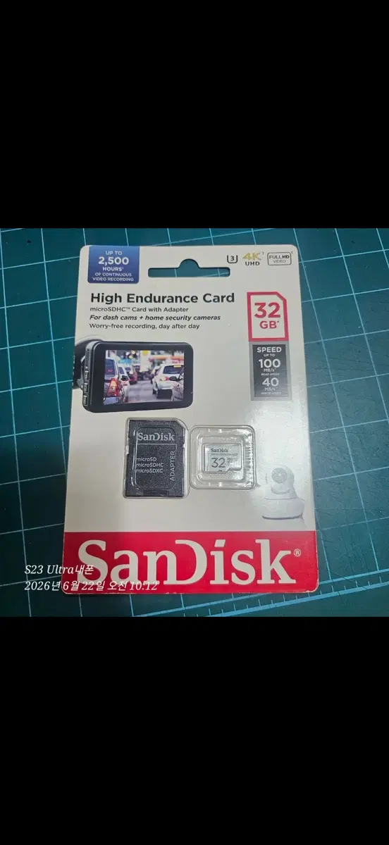 SanDisk 고성능 마이크로SDHC 카드 32GB 28개