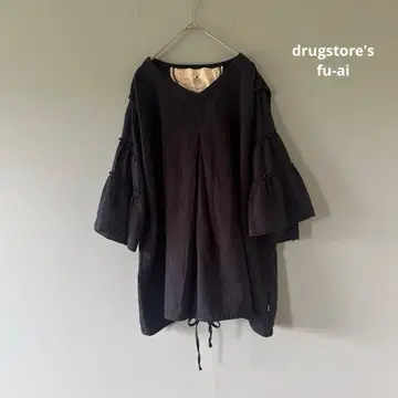 drugstore's fu-ai 튜닉 F 블랙