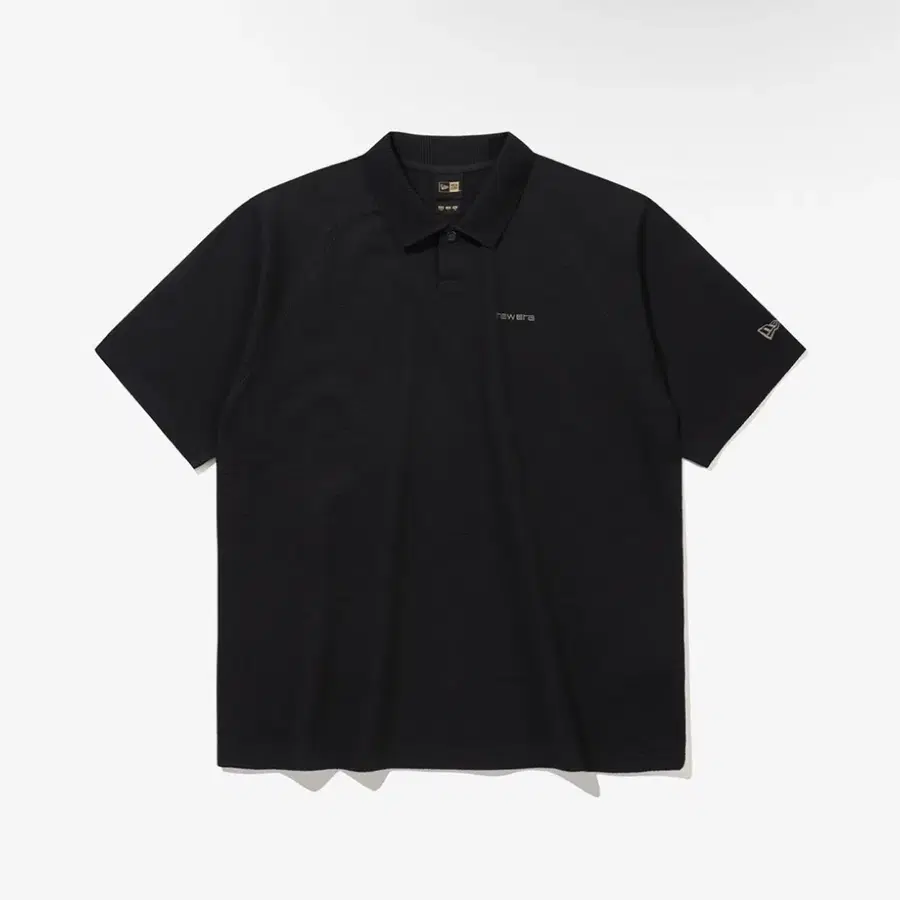 뉴에라 블랙 텍스쳐 폴로셔츠 2XL