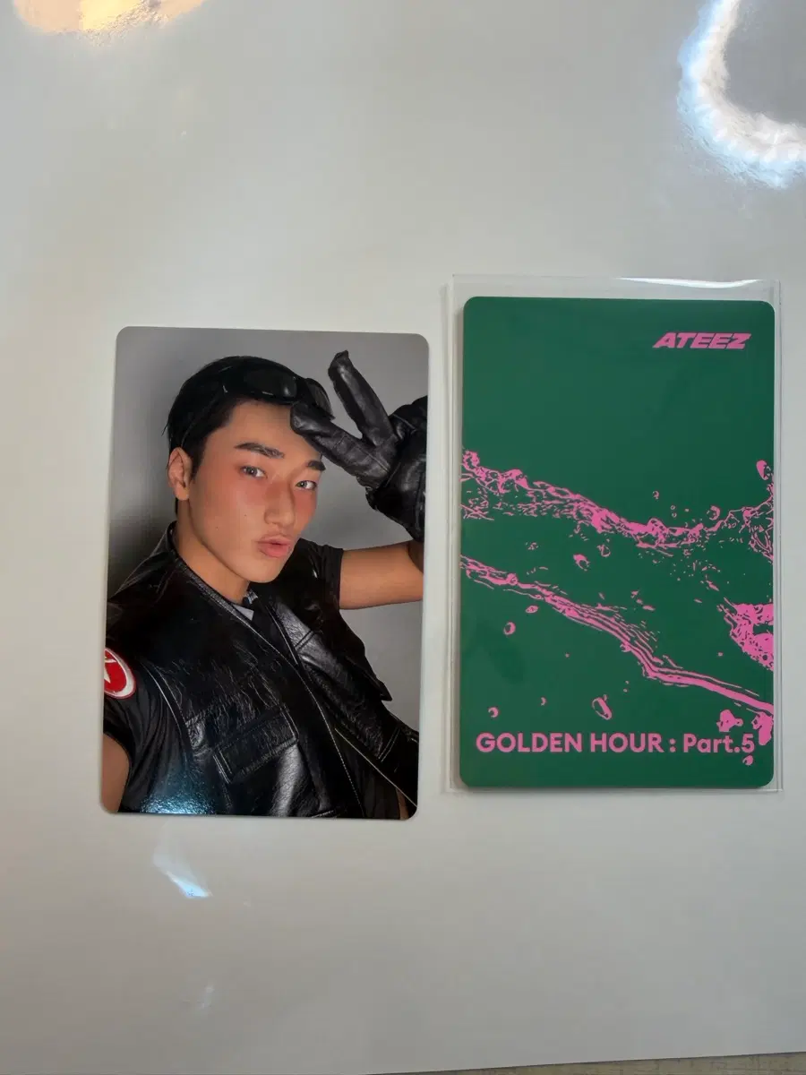 에이티즈 산 포토카드 pocaalbum